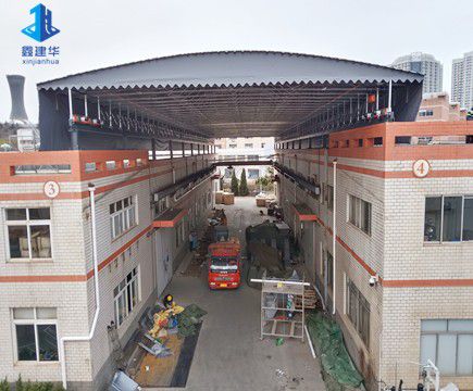 遼寧廠房懸空雨棚